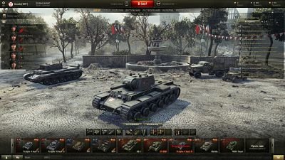 Ангар "День победы" для World of Tanks 0.9.14